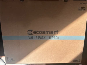 75W Watt Replacement BR40 Dim LED Light Bulb Indoor (6-Pack) BR40 1002 965 764 - Picture 1 of 4