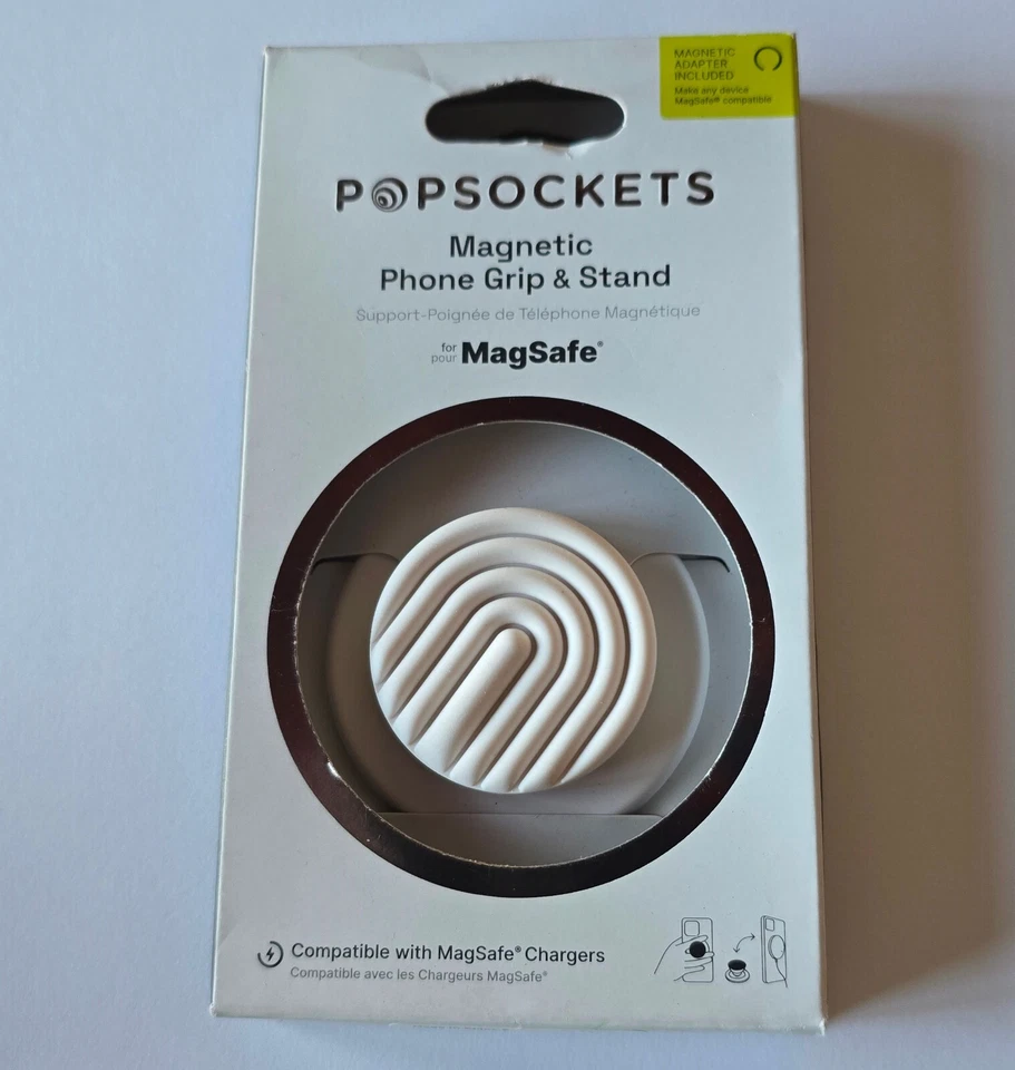 NEW PopSockets Magnetic Magsafe Compatible Phone Grip & Stand - COCONUT CREME