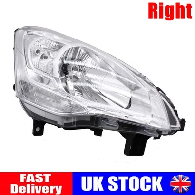 For Peugeot Partner Mk2 2015-2019 Headlight Headlamp Halogen Drivers Side Right - Image 1 of 4
