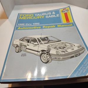 Haynes 1421 Repair Manual 1986-1992 Ford Taurus/Mercury Sable - Bild 1 von 3