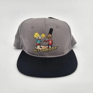 Gorra Hey Arnold Snapback 2018 gris Nickelodeon - Imagen 1 de 7
