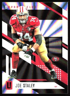2017 Panini Unparalleled #194 Joe Staley - Imagem 1 de 2