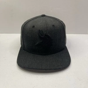 Minnesota Vikings NFL SnapBack Sombrero Negro Carbón New Era 9Fifty Ajustable - Imagen 1 de 5