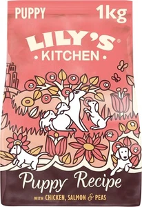 Lily's Kitchen Made with Natural Ingredients Puppy Dry Dog Food Chicken, Salmon - Picture 1 of 7
