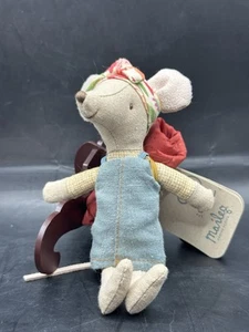 Maileg Senderista Hermana Ratón Darling Aventura Conjunto con Saco de Dormir Coleccionable - Imagen 1 de 3