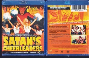 Satan's Cheerleaders (2-Disc Blu-ray/DVD) 1977 Horror Parody - New & Sealed - Picture 1 of 1