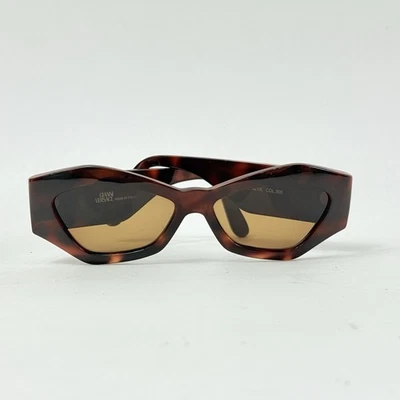 Gianni Versace Mod. 421/E Col. 900 RARE Tortoise Brown Sunglasses Vintage 90s - Image 1 of 4