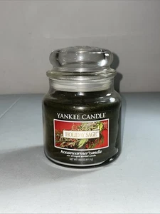 Yankee Candle "Holiday Sage" 14,5 oz. Mecha única perfumada NUEVA SIN QUEMAR - Imagen 1 de 3