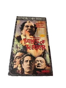 Tales of Terror VHS Edgar Allan Poe Vincent Price Collection 1994 Orion Horror - Picture 1 of 1