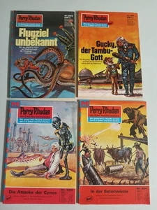 Lot of 4 Perry Rhodan German Booklets #501-#540-#560-#590--1971 & 1972--vg - Picture 1 of 22