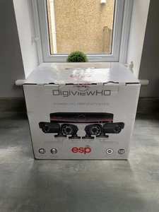 ESP DigiviewHD 8 Channel 1TB CCTV Kit 4 Bullet Camera 1080p Brand New In Box - Picture 1 of 9