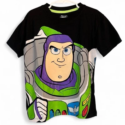 Kids Disney Pixar Black Buzz Lightyear T-Shirt - Image 1 of 3