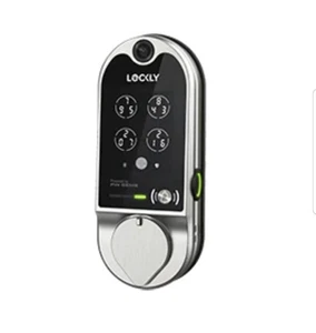 LOCKLY VISION Smart Lock & Video Doorbell Deadbolt Edition Wi Fi Bluetooth Touch - Picture 1 of 11