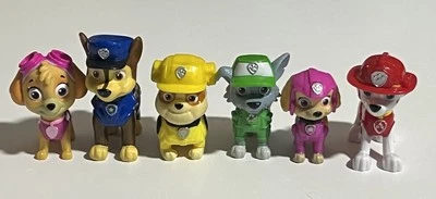"Lote de figuras mixtas de Paw Patrol (LOTE DE 5) 3""" Foto 1 de 4
