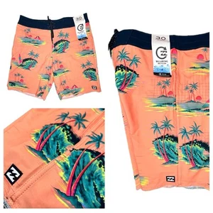 Bañador Billabong Board Shorts Para Hombre Talla 30 Domingos Pro Surf Tropical NME - Imagen 1 de 9