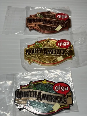 Hermosas (3) monedas Geowoodstock XVI Cincinnati Giga Geo sin activar Foto 1 de 4