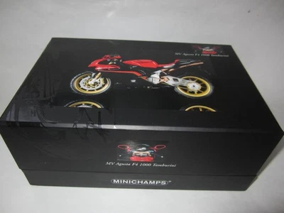 Pma Minichamps 1/12 Mv Agusta F4 Tamburini 2005 Diecast Motorcycle Model - Image 1 of 4