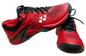 Yonex Mens Eclipsion2 Power Cushion All Court Tennis Shoes Red/Black Sz 11½ - Picture 1 of 17