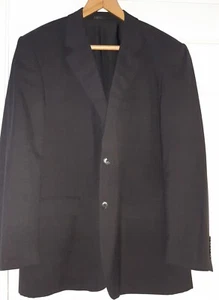 Jaegar Black Men's Suit Jacket. 100% wool. Size 44. - Picture 1 of 7