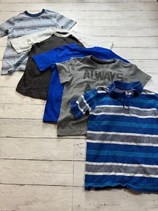 Multiples Brand Boys Crew Neck Short Sleeve T-Shirt Outfit Set Size S,XS 5 Piece - Picture 1 of 11