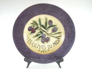 Susan Winget Garden of Olives Huge 16 Inch Chop Plate Serving Platter Dish New - Picture 1 of 8