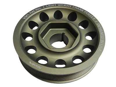 Легкий алюминиевый шкив коленчатого вала VMS Racing 05–06 Acura RSX тип S - Изображение 1 из 4