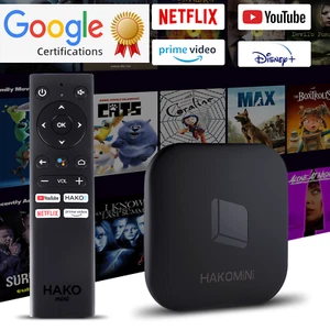 Caja de TV certificada Google 2025 Android Smart 4K Dolby digital+ nueva WLAN6 Quad Core - Imagen 1 de 12