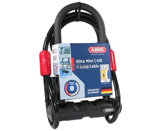 ABUS Ultra 410 U Schloss mit Kobra Kabel 7 Zoll Fessel 410/150HB180 + SH34 Cobra - Bild 1 von 1