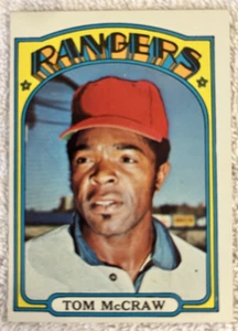 1972 Topps Tom McCraw #767 High Number Rangers Rare Baseball Card - Picture 1 of 2