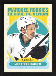 Jonathan Dahlen MR 2021 Upper Deck  2021-22 O-Pee-Chee Update Retro Sharks #625