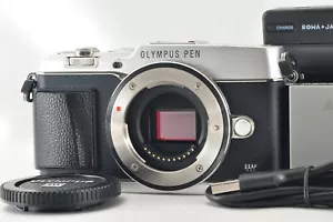 "Count 8.478" Olympus PEN E-P5 Silber 16,1 MP Spiegellose Kamera aus Japan #1081 - Bild 1 von 13