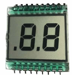 2 Character LCD Module with Driver & Controller, Digit Size: 0.5", DIP 0.1" - Picture 1 of 1