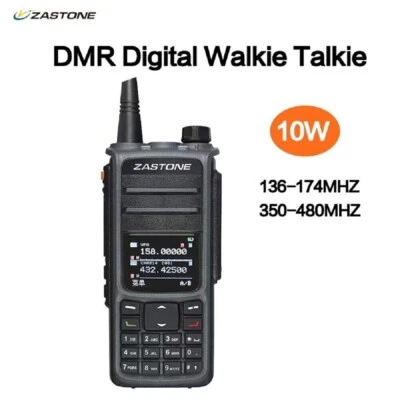 ZASTONE UV008 AES256 DMR Digital Walkie Talkie DualBand 10W Dual Time Slot Radio - Bild 1 von 4