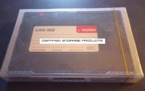 New Imation SLR40 20GB/40GB QIC 5.25" SLR Data Tape Cartridge 41112 MFG SEALED - Picture 1 of 2