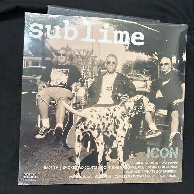 Sublime - Icon (Oceania Blue LP)- New Sealed Mint Does Not Have Walmart Sticker - Image 1 of 3