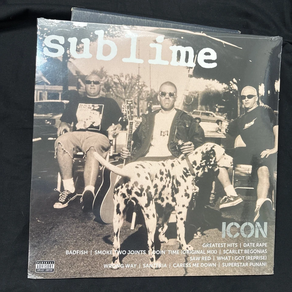 Sublime - Icon (Oceania Blue LP)- New Sealed Mint Does Not Have Walmart Sticker - Image 1 of 3