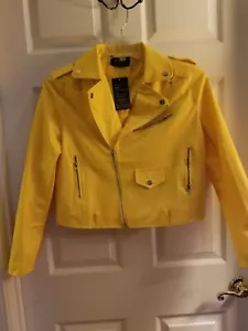 Ladies Short Yellow Jacket, size XXXL, by Scrjfs - Picture 1 of 4