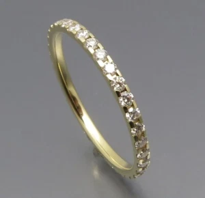 DISEÑO NEUMÁTICO - ANILLO DE MEMORIA BRILLANTE / ANILLO DE INSERCIÓN - ORO 585 - Imagen 1 de 5