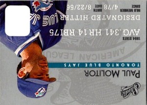 1995 Studio Baseball #10 Paul Molitor