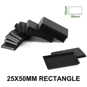 Evemodel 25mmX50mm Rectangle Bases Plastic Black for Wargames Wargames MB2550 - Picture 1 of 6