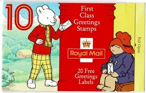 KX6 1994 cilindro B1a folleto caracteres infantiles 10 x 1a estampillas - Imagen 1 de 4