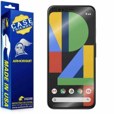 ArmorSuit Google Pixel 1/2/3/3a/4/4a XL CaseFriendly HD Screen Protector USA - Image 1 of 4