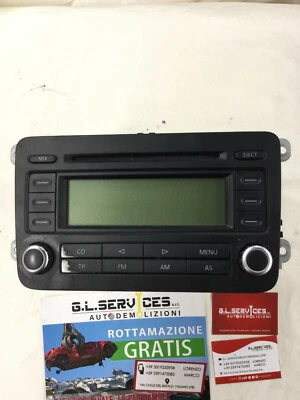 SISTEMA IMPIANTO RADIO AUDIO AUTORADIO STEREO SUONO VW GOLF PASSAT TURAN  - Immagine 1 di 4