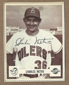 1966 Pepsi  Charles Metro  Tulsa Oilers    Rare!? - Picture 1 of 2