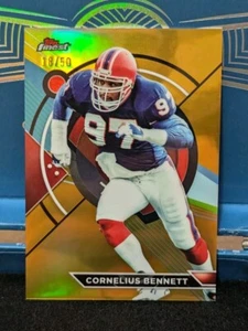 Cornelius Bennett Topps Finest Gold Refractor #18/50 2023 Topps Composite Bills - Imagen 1 de 22