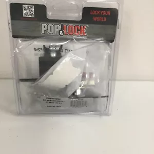 POP & LOCK PL1100 Tailgate Lock; Locks Tailgate Handle; Manual; Black; Plastic; - Picture 1 of 4