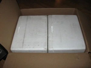 2 Styrofoam Insulated Shipper Shipping Cooler Box 15" x 10" x 11" External - Picture 1 of 12
