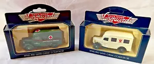 Vanguards Bedford Ambulance Kent & Army (x2) 1950 Diecast Boxed 64000 & 64003 - Picture 1 of 2