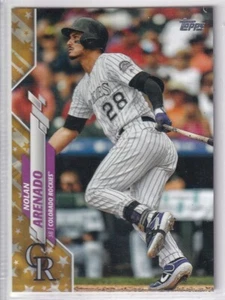 2020 Topps Gold Star Parallel Colorado Rockies Team Set Serie 1 und 2 - Bild 1 von 1