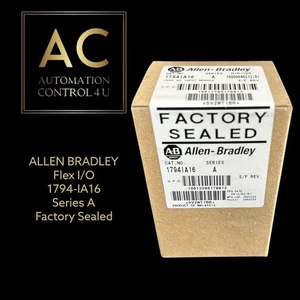 ALLEN BRADLEY FLEX I/O 1794-IA16 Ser A - 16 Point Input Module - FACTORY SEALED - Picture 1 of 1
